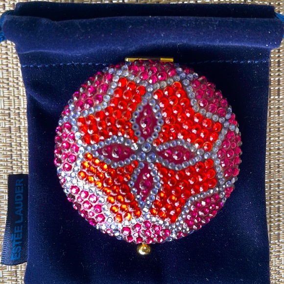Estee Lauder Other - Estee Lauder Ruby Shimmer Lucidity Translucent Pressed Powder Compact NWT
